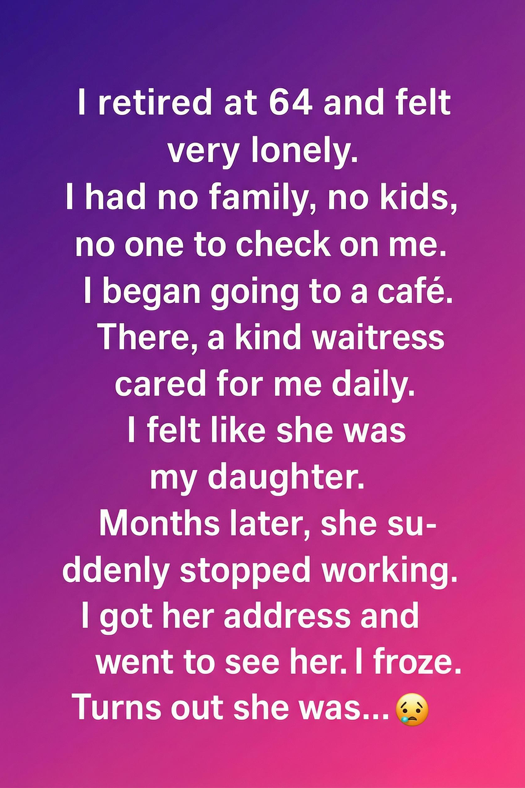 A Chance Friendship That Turned Loneliness Into Family